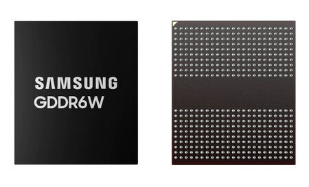 Samsung ya tiene listas las memorias GDDR6W, y apuntan muy alto: duplican el rendimiento y la capacidad de GDDR6